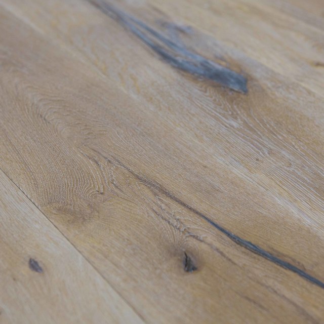 Engineered Antique Bright White Oak, White Oak Solid Hardwood Flooring