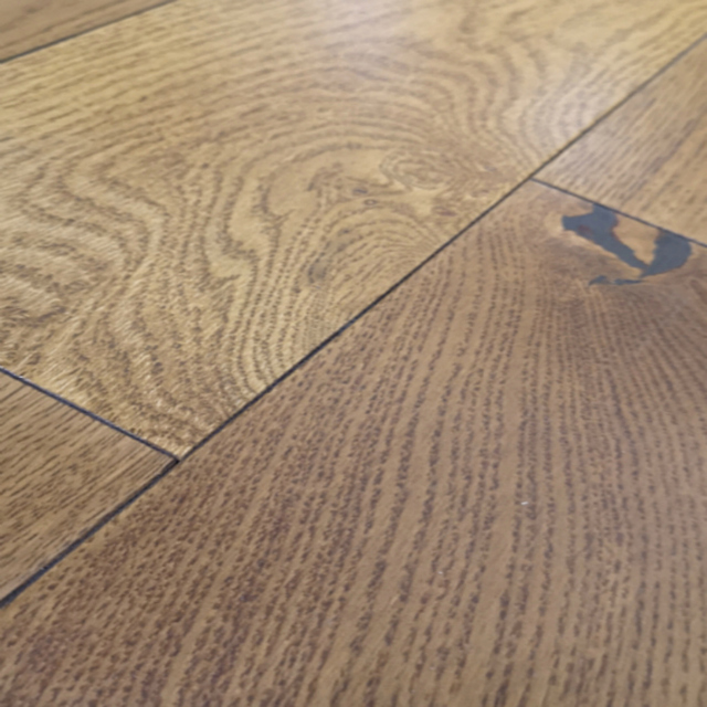 Engineered Light Brown Oak Solid Wood, Muskoka Prefinished Hardwood Flooring