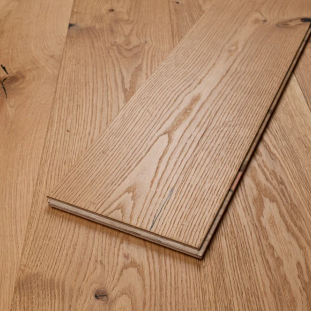 Engineered 1-Strip Brushed Oiled Oak 14/3mm x 150mm