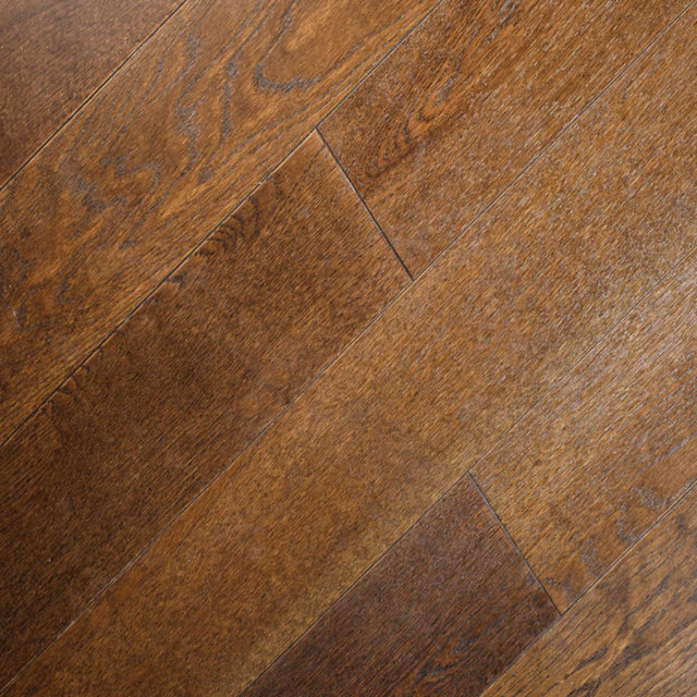 Engineered Smoked Oak Solid Wood Flooring 10/2.5mm X 127mm X RL
