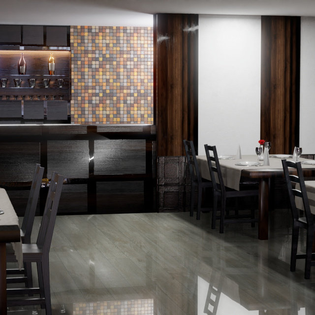 Falquon High Gloss Aragon Oak Laminate Flooring 8mm