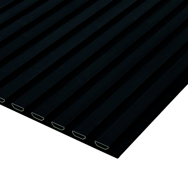 Black Aluminium Acoustic Wall Panel 17mm