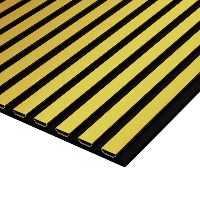Gold Aluminium Acoustic Wall Panel 17mm
