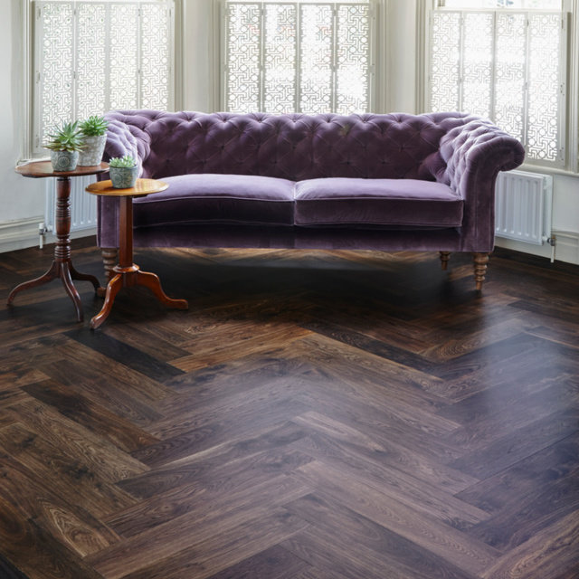 Junckers Solid Plank Whale Bone Black Oak 2.36m2