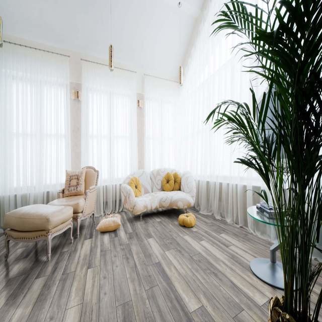 Kronotex Amazone Aqua Harbour Oak Grey Laminate Flooring 10mm