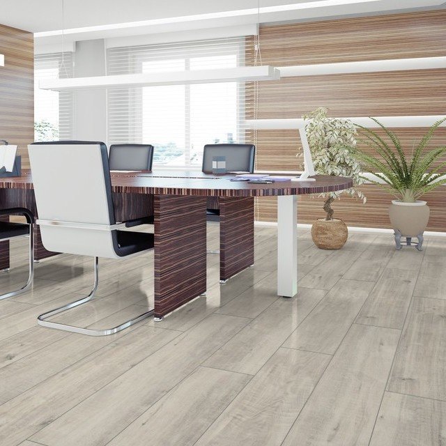 Kronotex Exquisit Plus Gala Oak White Laminate Flooring 8mm