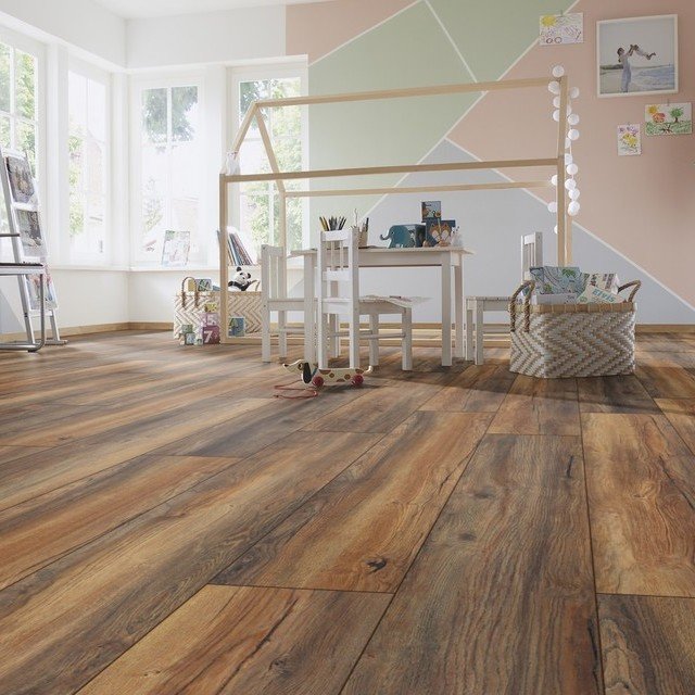 Kronotex Exquisit Plus Harbour Oak Laminate Flooring 8mm