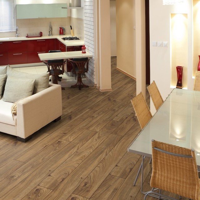 Kronotex Mammut Everest Oak Bronze Laminate Flooring 12mm