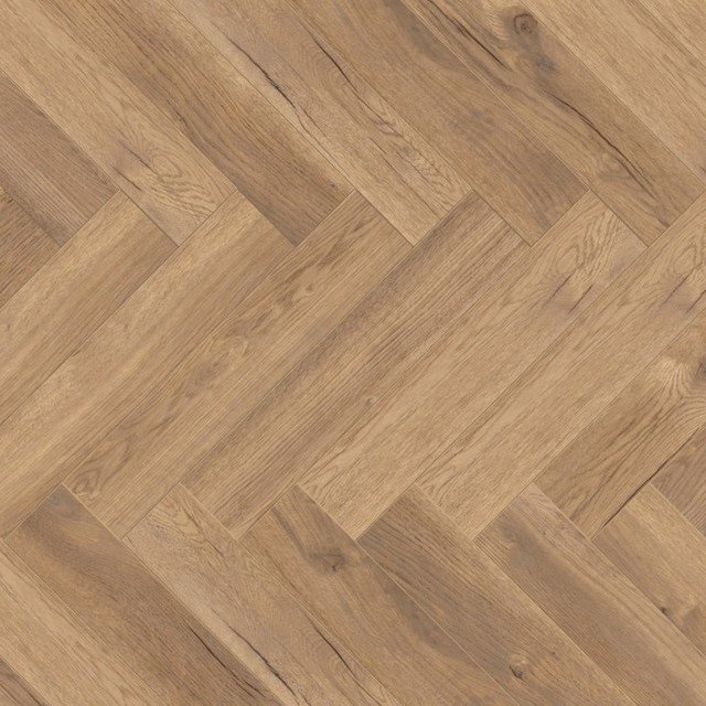 Kronotex Treviso Oak Herringbone, 8mm Laminate Flooring B Quantity