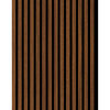 Acoustic Wall Panels Walnut Veneered Lacquered 19mm Thumbnail