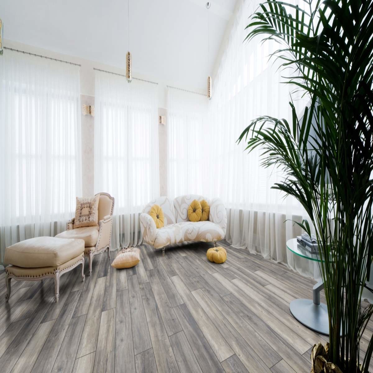 Kronotex Amazone Harbour Oak Grey Laminate Flooring 10mm Kronotex